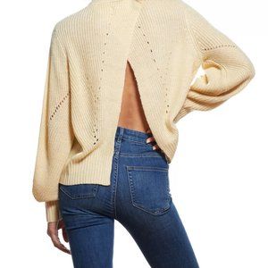 WEATHERPROOF VINTAGE Slightly Open Back Sweater